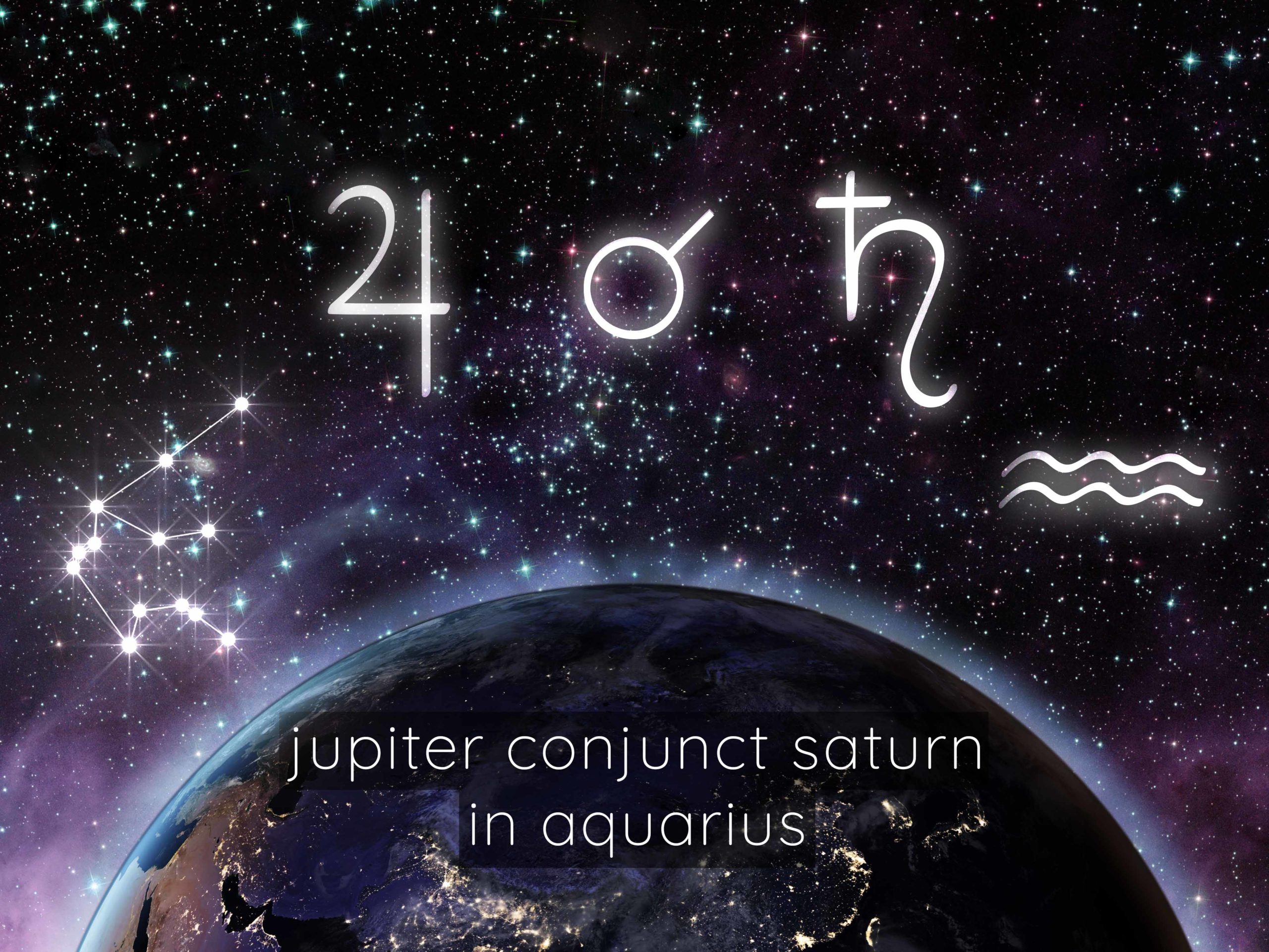 jupiter conjunct saturn on winter solstice- midwifing the birth of the new age of aquarius (12/21/20)